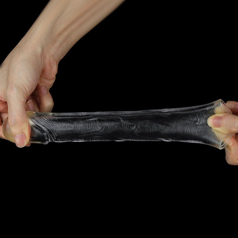 LoveToy - Flawless - Transparante Penis Sleeve - 15.5 cm-Laced-up.nl