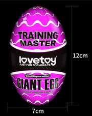 LoveToy - Giant Egg - Masturbator Ei - Paars-Laced-up.nl