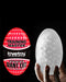 LoveToy - Giant Egg - Masturbator Ei - Rood-Laced-up.nl