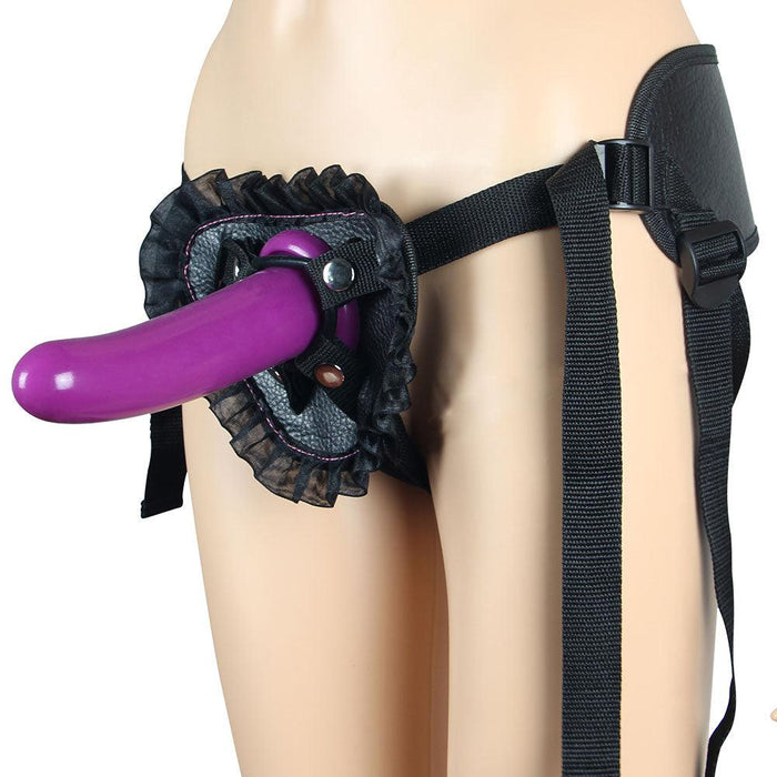 LoveToy - Holy Dong Jelly Dildo Van vloeibare Siliconen 15.5 cm - Paars-Laced-up.nl