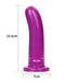 LoveToy - Holy Dong Jelly Dildo Van vloeibare Siliconen 15.5 cm - Paars-Erotiekvoordeel.nl