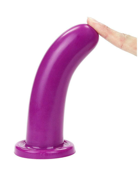 LoveToy - Holy Dong Jelly Dildo Van vloeibare Siliconen 15.5 cm - Paars-Laced-up.nl