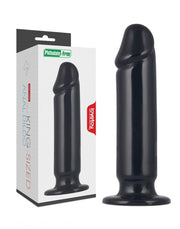 LoveToy - King Size Anaal Dildo 23 x 5 cm - Zwart-Laced-up.nl