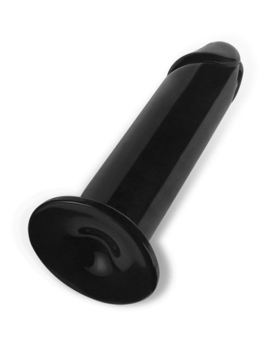 LoveToy - King Size Anaal Dildo 23 x 5 cm - Zwart-Laced-up.nl