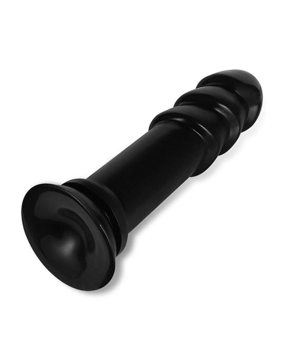 LoveToy - Anal Ripples - King Size Anaal Dildo - Zwart-Laced-up.nl