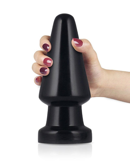 LoveToy - Anal Shocker - King Size Buttplug - Zwart-Laced-up.nl
