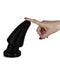 LoveToy - Anal Shocker - King Size Buttplug - Zwart-Laced-up.nl