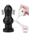 LoveToy - Rammer - King Size Vibrerende Buttplug - 18 cm - Zwart-Laced-up.nl