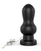 Lovetoy - King Size Vibrerende Buttplug - Rammer - 18 cm - Zwart-Erotiekvoordeel.nl