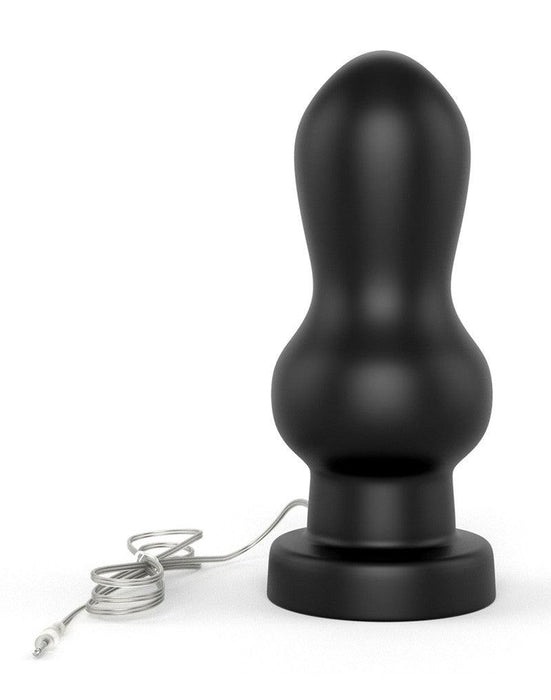 LoveToy - Rammer - King Size Vibrerende Buttplug - 18 cm - Zwart-Laced-up.nl