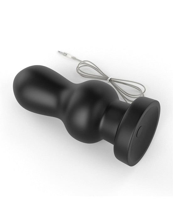 Lovetoy - King Size Vibrerende Buttplug - Rammer - 18 cm - Zwart-Erotiekvoordeel.nl