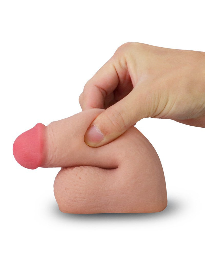 LoveToy - Levensechte Slappe Penis - Limpy Cock - 12 cm - Lichte Huidskleur-Laced-up.nl