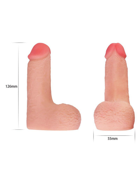 LoveToy - Levensechte Slappe Penis - Limpy Cock - 12 cm - Lichte Huidskleur-Laced-up.nl