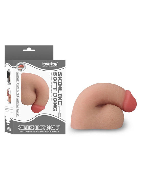 LoveToy - Levensechte Slappe Penis - Limpy Cock - 12 cm - Lichte Huidskleur-Laced-up.nl