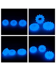 LoveToy - Lumino Play - Cockringen Set 3-delig - Glow In The dark-Laced-up.nl