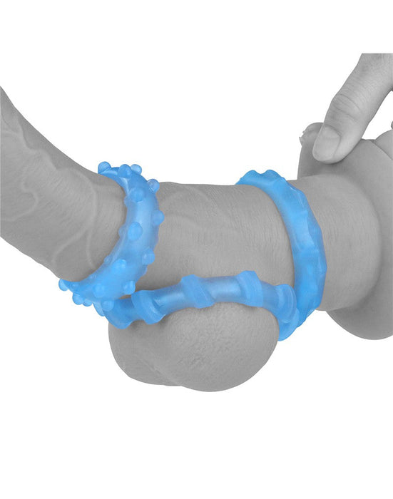 LoveToy - Lumino Play - Cockringen Set 3-delig - Glow In The dark-Laced-up.nl