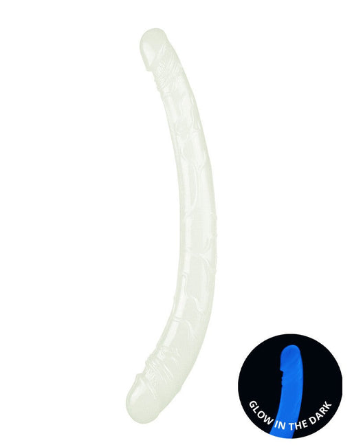 LoveToy - Lumino Play - Dubbele Dildo - 37 cm - Glow In The dark-Laced-up.nl