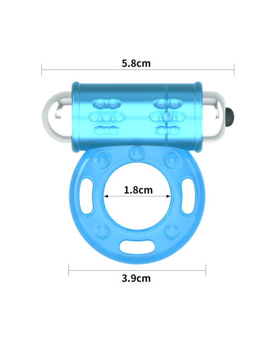 LoveToy - Lumino Play - Vibrerende Cockring - Glow In The dark-Laced-up.nl