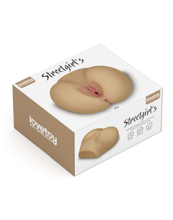 LoveToy Streetgirls 3 Masturbator - Realistisch & Dubbel-Erotiekvoordeel.nl