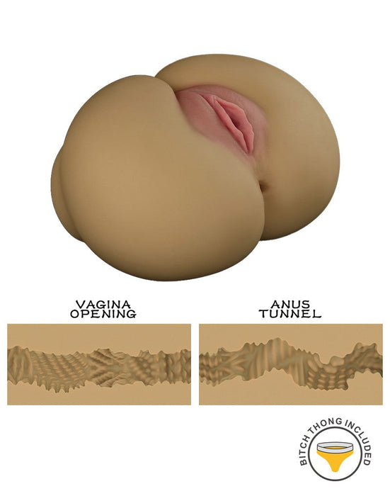 LoveToy Streetgirls 11 Masturbator - Realistische Vagina & Anus-Erotiekvoordeel.nl