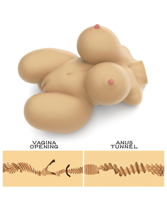 LoveToy - Streetgirls 6 - Realistische Masturbator - Lichte Huidskleur-Laced-up.nl