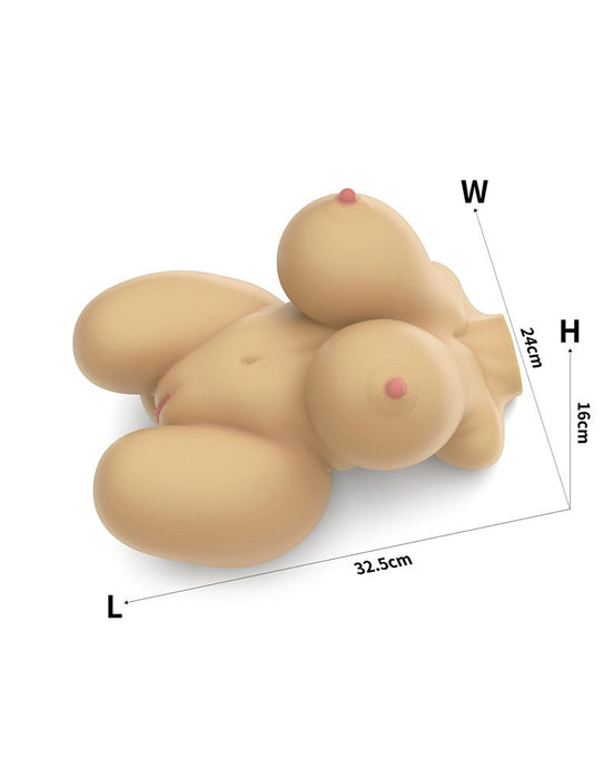 LoveToy - Streetgirls 6 - Realistische Masturbator - Lichte Huidskleur-Laced-up.nl