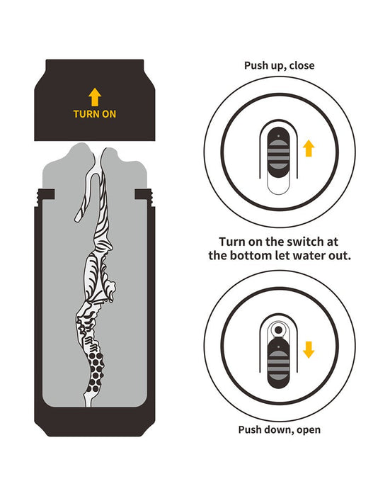 Lovetoy - Masturbator in Bierblikje - Pleasure Brew Blonde Ale Vagina Masturbator - Nude & Groen - TPE-Laced-up.nl