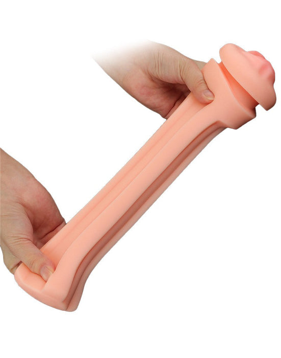 Lovetoy - Masturbator in Bierblikje - Pleasure Brew Blonde Ale Vagina Masturbator - Nude & Groen - TPE-Laced-up.nl