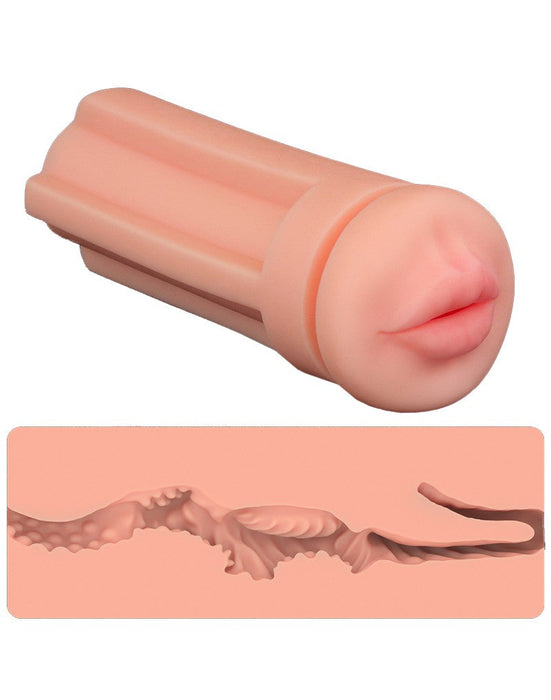 Lovetoy - Masturbator in Bierblikje - Pleasure Brew Blonde Ale Vagina Masturbator - Nude & Groen - TPE-Laced-up.nl