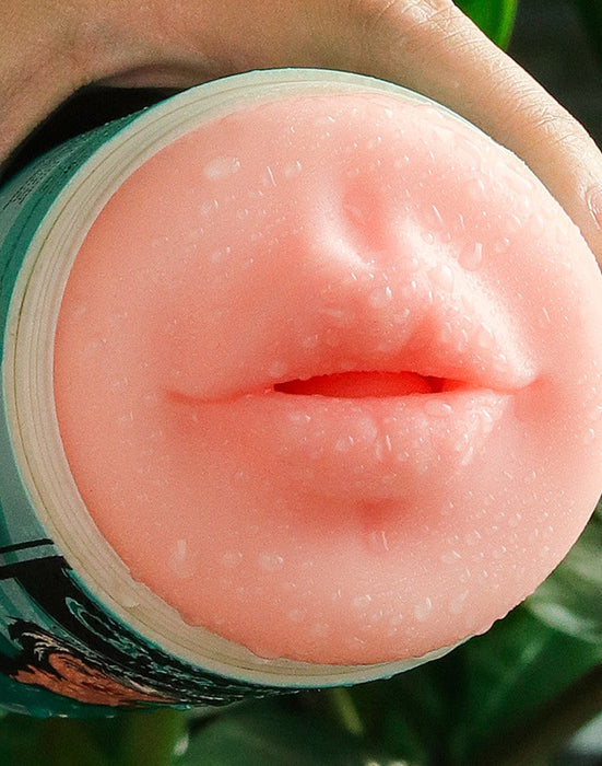 Lovetoy - Masturbator in Bierblikje - Pleasure Brew Blonde Ale Vagina Masturbator - Nude & Groen - TPE-Laced-up.nl