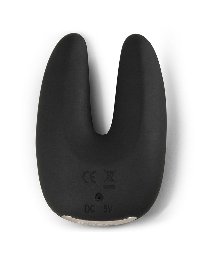 LoveToy - O-Sensual Rapture Twin - Clitoris of Tepel Vibrator - Zwart-Laced-up.nl