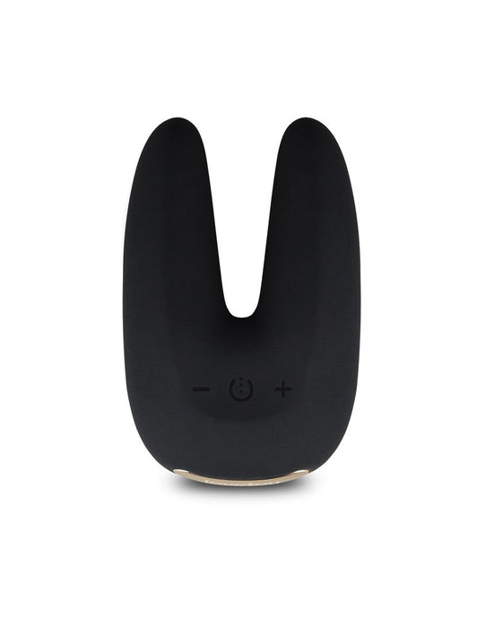 LoveToy - O-Sensual Rapture Twin - Clitoris of Tepel Vibrator - Zwart-Laced-up.nl