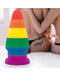 LoveToy - Rainbow Pride - Buttplug - 15 cm-Laced-up.nl