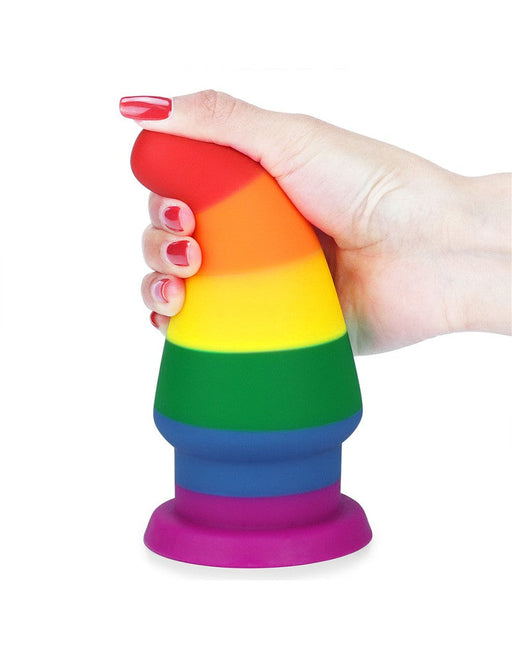 LoveToy - Rainbow Pride - Buttplug - 15 cm-Laced-up.nl