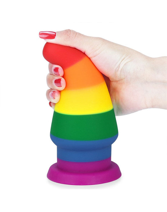 LoveToy - Rainbow Pride - Buttplug - 15 cm-Laced-up.nl