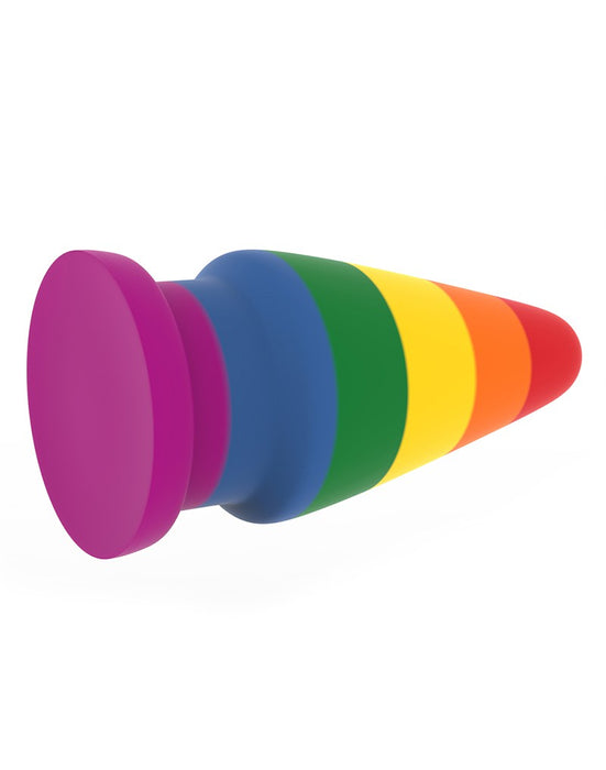 LoveToy - Rainbow Pride - Buttplug - 15 cm-Laced-up.nl