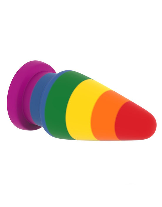 LoveToy - Rainbow Pride - Buttplug - 15 cm-Laced-up.nl