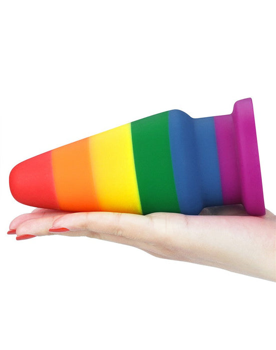LoveToy - Rainbow Pride - Buttplug - 15 cm-Laced-up.nl