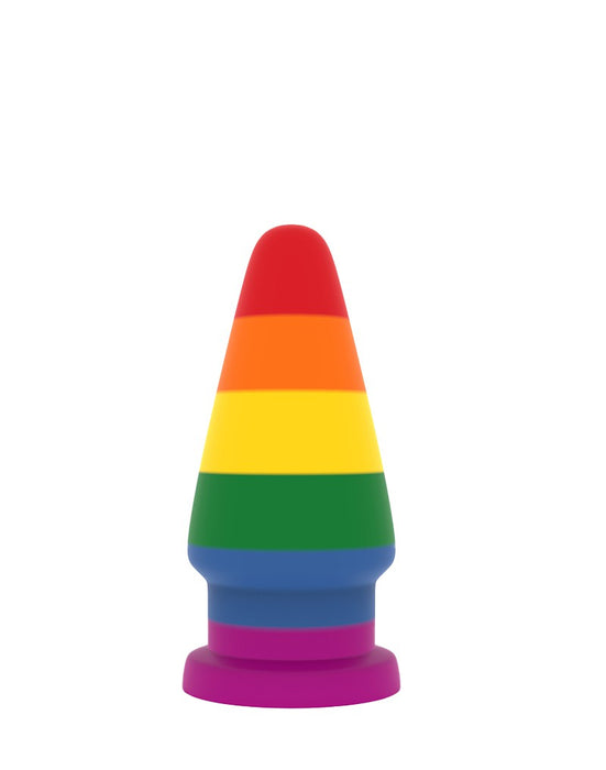 LoveToy - Rainbow Pride - Buttplug - 15 cm-Laced-up.nl