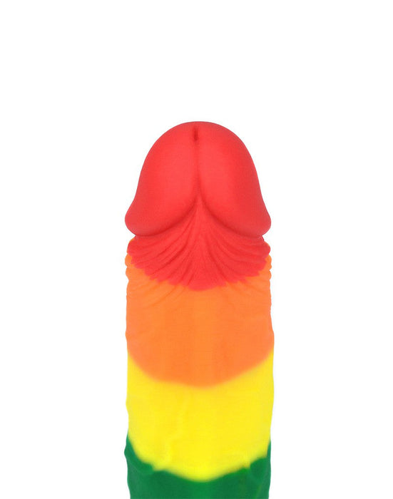 LoveToy - Rainbow Pride Dildo 18.5 cm-Laced-up.nl