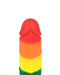 LoveToy - Rainbow Pride Dildo 18.5 cm-Laced-up.nl