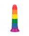 LoveToy - Rainbow Pride Dildo 18.5 cm-Laced-up.nl