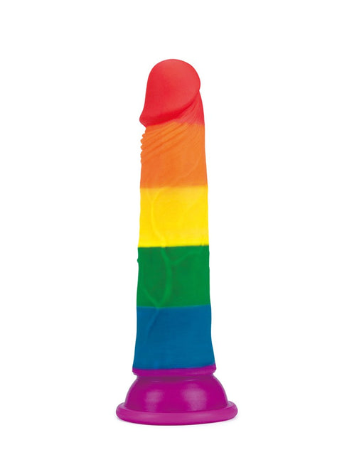 LoveToy - Rainbow Pride Dildo 18.5 cm-Laced-up.nl
