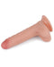LoveToy - Dubbellaagse Dildo - 18 cm - Lichte Huidskleur-Laced-up.nl
