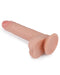 LoveToy - Dubbellaagse Dildo - 18 cm - Lichte Huidskleur-Laced-up.nl