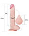 LoveToy - Realistische Squirt Dildo 28 cm - Waterbestendige PVC Dildo in Nude kleur met Squirt functie-Laced-up.nl
