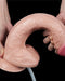 LoveToy - Realistische Squirt Dildo 28 cm - Waterbestendige PVC Dildo in Nude kleur met Squirt functie-Laced-up.nl