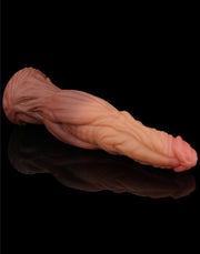 LoveToy - Realistische XXL Dildo 24.5 cm - Lichte/donkere Huidskleur-Laced-up.nl