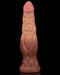 LoveToy - Realistische XXL Dildo 24.5 cm - Lichte/donkere Huidskleur-Laced-up.nl