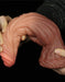 LoveToy - Realistische XXL Dildo 24.5 cm - Lichte/donkere Huidskleur-Laced-up.nl